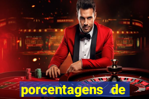 porcentagens de jogos pagantes